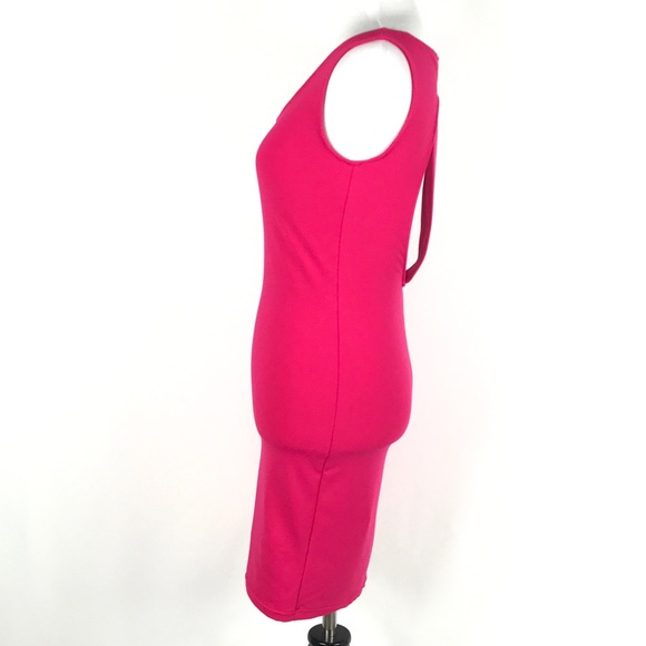 Leith Body Con Back Cut Out Pink Dress Size XS - Picture 2 of 7
